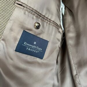 Ermenegildo Zegna Brown Blazer